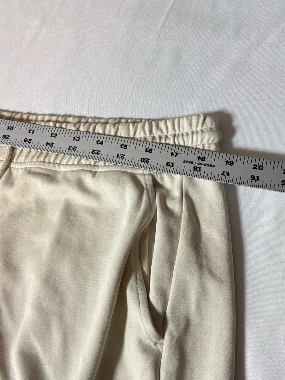 Athleta Wide-Leg Drawstring Pants in Cream - Picture 9 of 10
